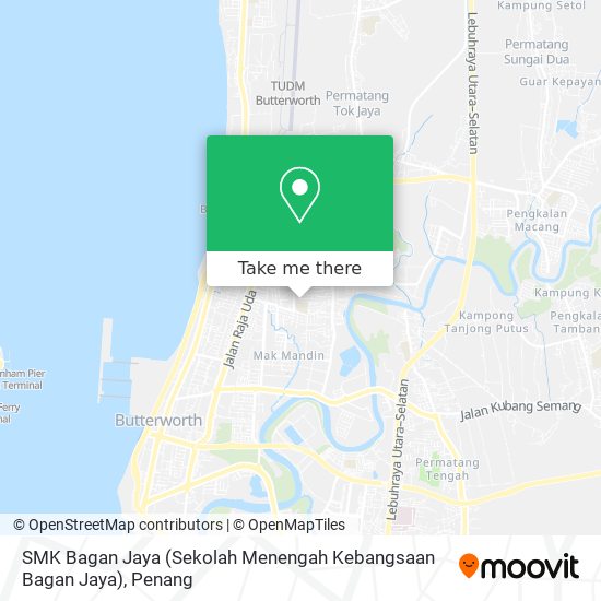 SMK Bagan Jaya (Sekolah Menengah Kebangsaan Bagan Jaya) map