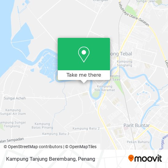 Peta Kampung Tanjung Berembang