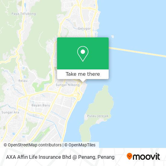 AXA Affin Life Insurance Bhd @ Penang map