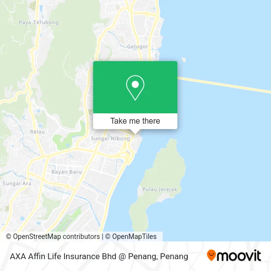 AXA Affin Life Insurance Bhd @ Penang map