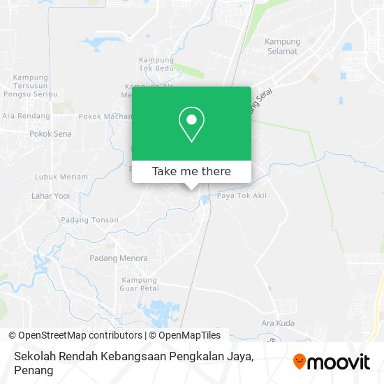 Sekolah Rendah Kebangsaan Pengkalan Jaya map