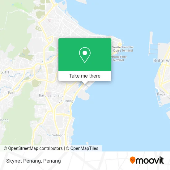 Skynet Penang map