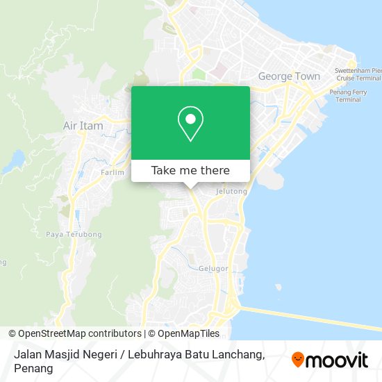 Jalan Masjid Negeri / Lebuhraya Batu Lanchang map