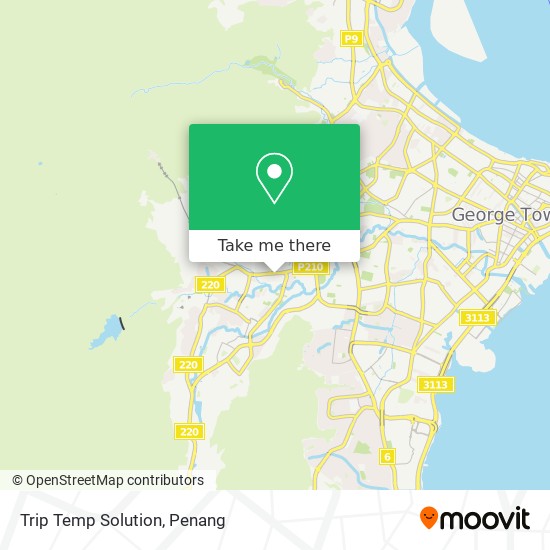 Trip Temp Solution map