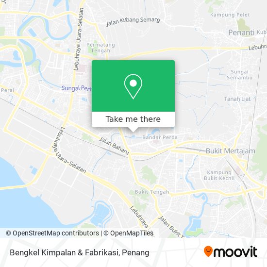 Peta Bengkel Kimpalan & Fabrikasi