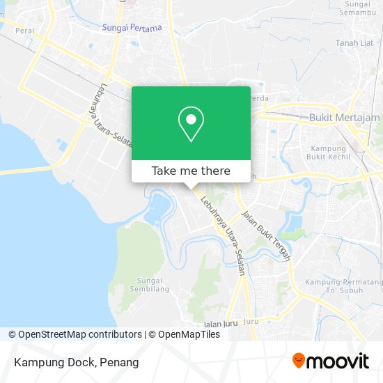 Kampung Dock map