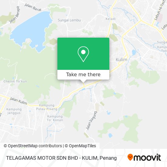 TELAGAMAS MOTOR SDN BHD - KULIM map