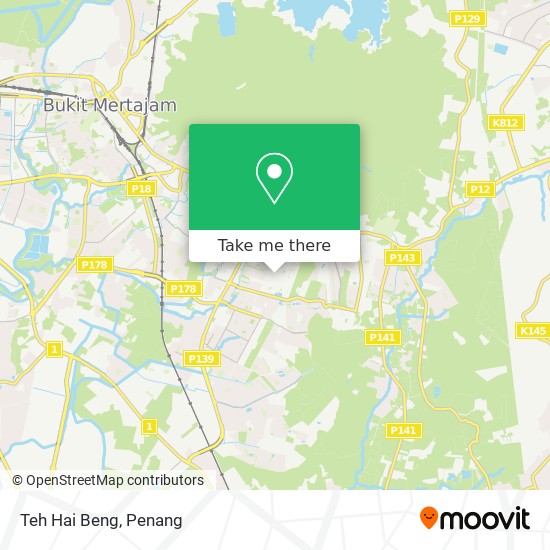 Teh Hai Beng map