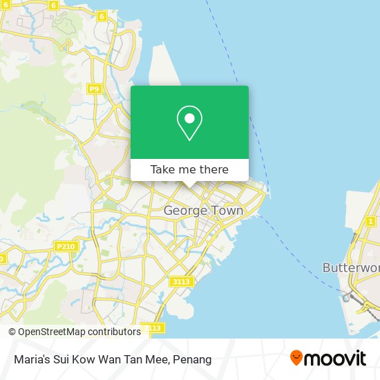 Maria's Sui Kow Wan Tan Mee map