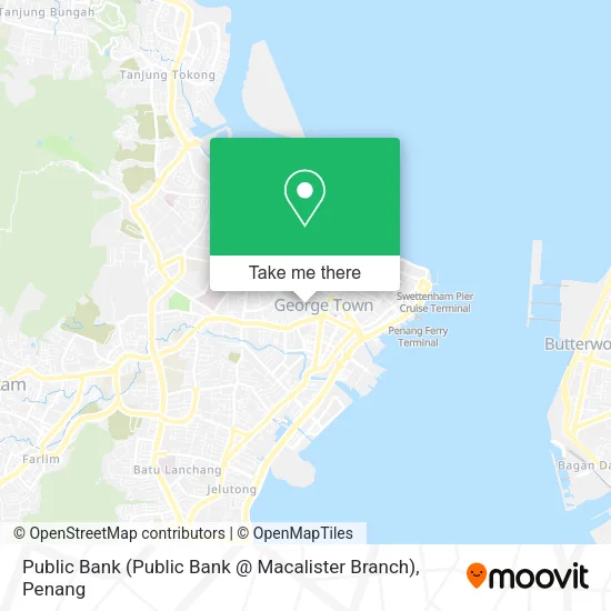 Public Bank (Public Bank @ Macalister Branch) map