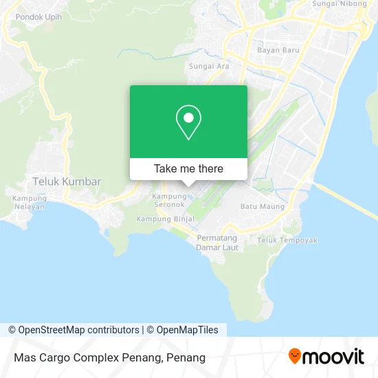 Mas Cargo Complex Penang map