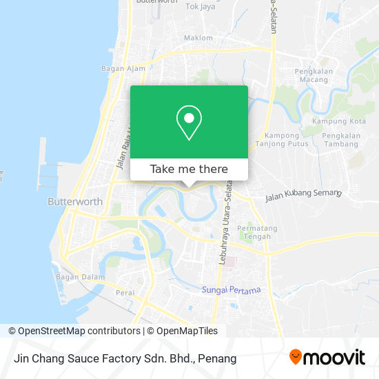 Peta Jin Chang Sauce Factory Sdn. Bhd.