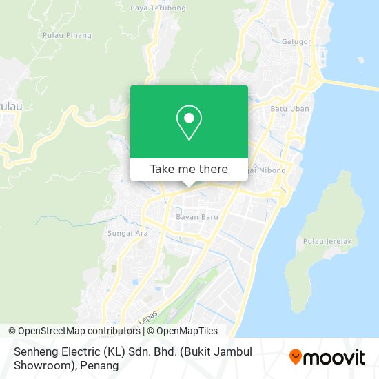 Peta Senheng Electric (KL) Sdn. Bhd. (Bukit Jambul Showroom)