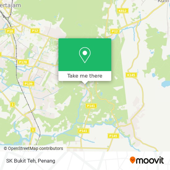 SK Bukit Teh map