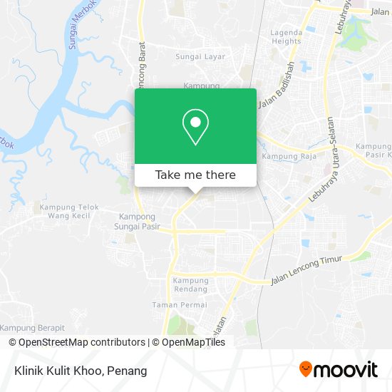 Peta Klinik Kulit Khoo