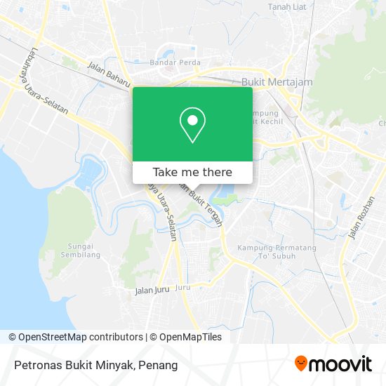 Peta Petronas Bukit Minyak