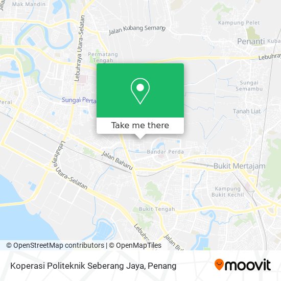 如何坐公交或轮渡去pulau Pinang的koperasi Politeknik Seberang Jaya