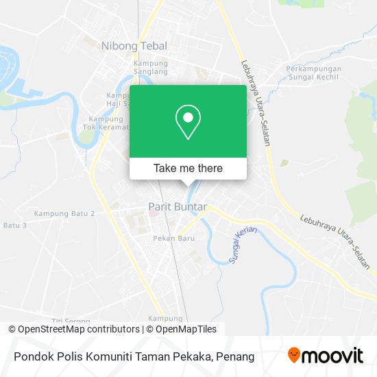 Pondok Polis Komuniti Taman Pekaka map