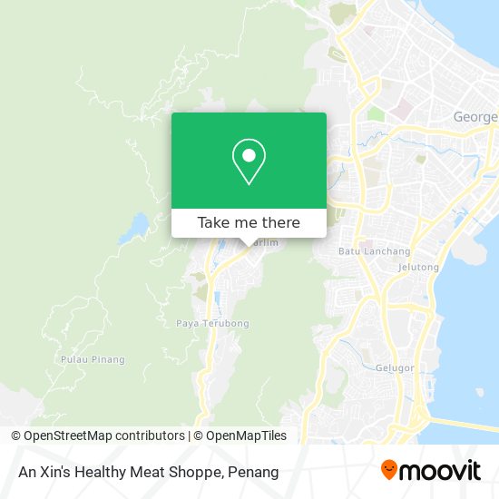 An Xin's Healthy Meat Shoppe map