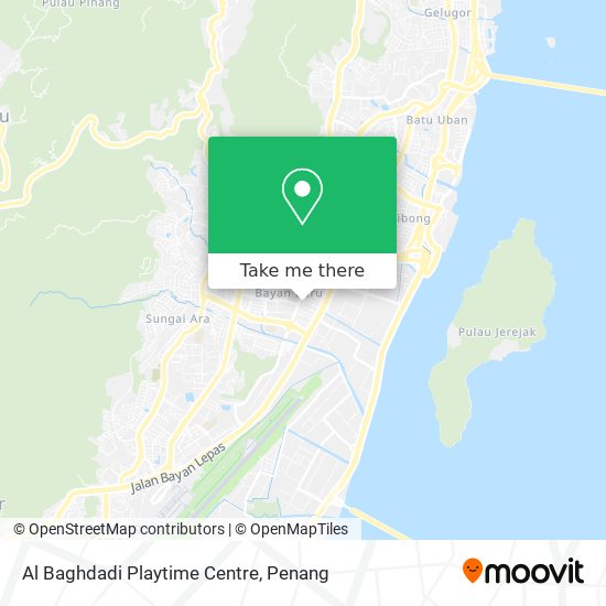 Al Baghdadi Playtime Centre map