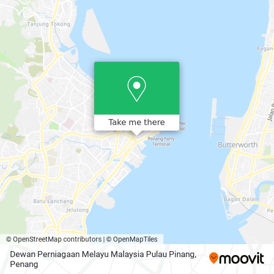 Dewan Perniagaan Melayu Malaysia Pulau Pinang map