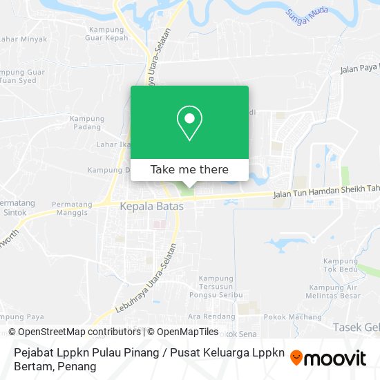 Pejabat Lppkn Pulau Pinang / Pusat Keluarga Lppkn Bertam map