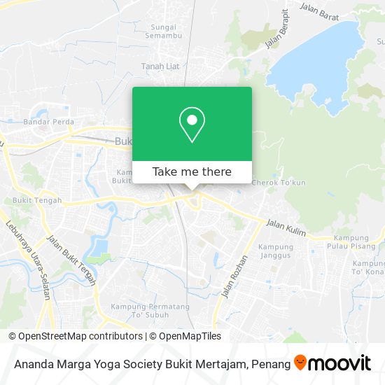 Ananda Marga Yoga Society Bukit Mertajam map