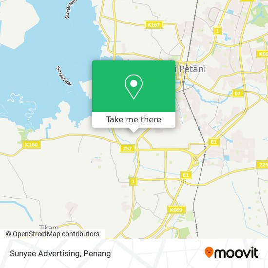 Sunyee Advertising map