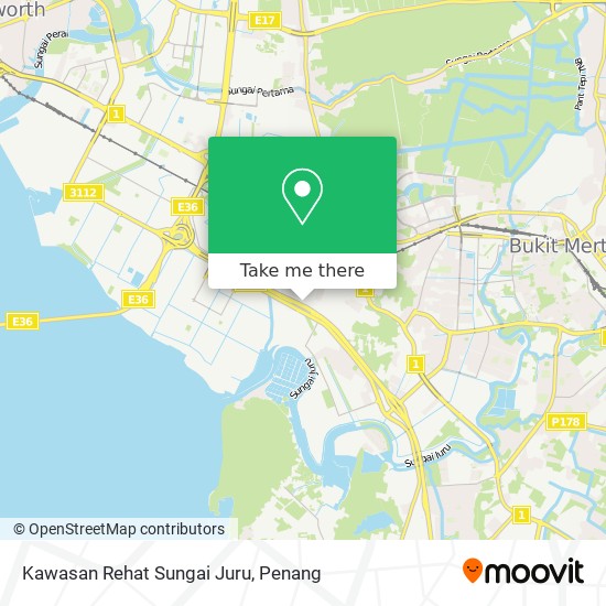 How To Get To Kawasan Rehat Sungai Juru In Pulau Pinang By Bus Or Ferry