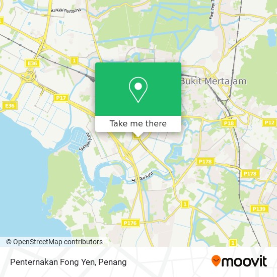 Peta Penternakan Fong Yen