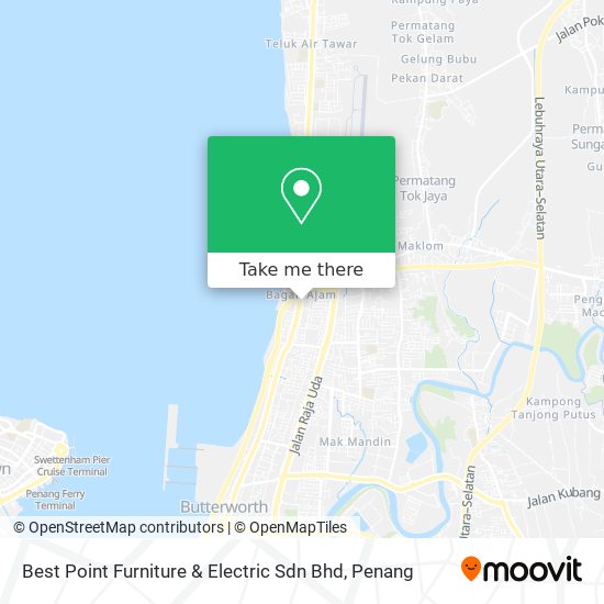 Peta Best Point Furniture & Electric Sdn Bhd