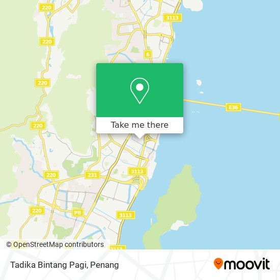 Tadika Bintang Pagi map