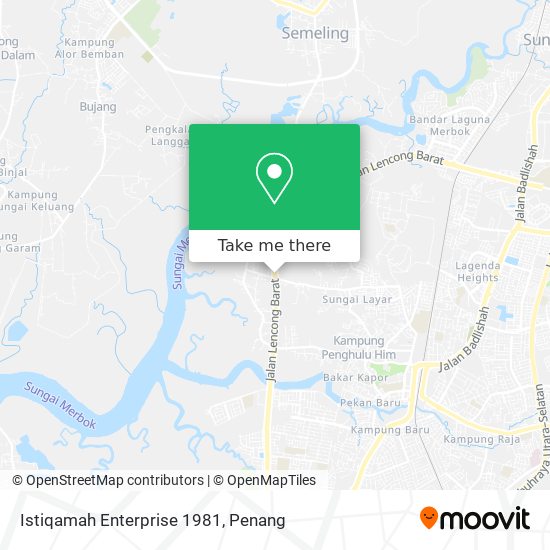 Istiqamah Enterprise 1981 map
