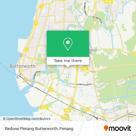 如何坐公交或轮渡去pulau Pinang的redone Penang Butterworth