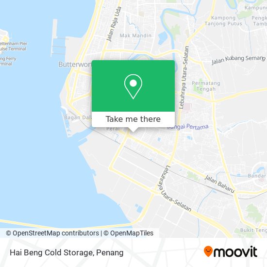 Peta Hai Beng Cold Storage