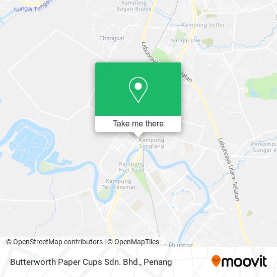 Butterworth Paper Cups Sdn. Bhd. map