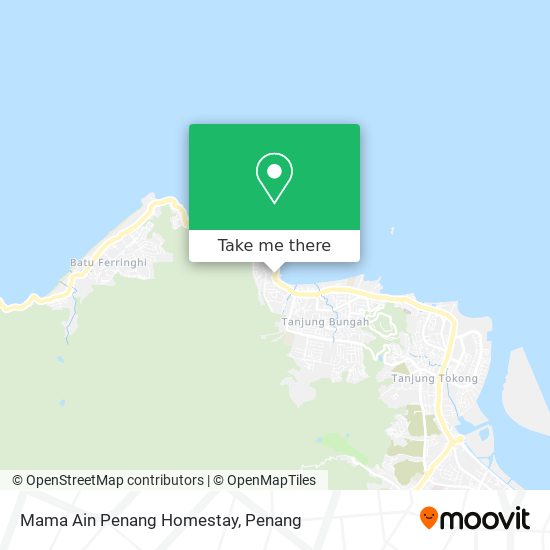 Mama Ain Penang Homestay map