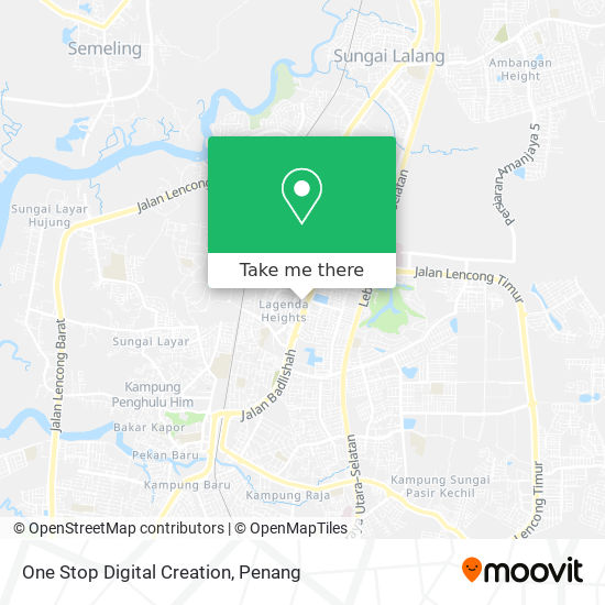 One Stop Digital Creation map