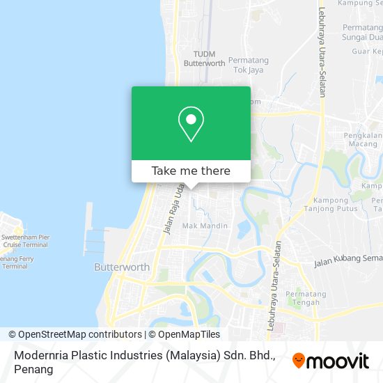 Modernria Plastic Industries (Malaysia) Sdn. Bhd. map