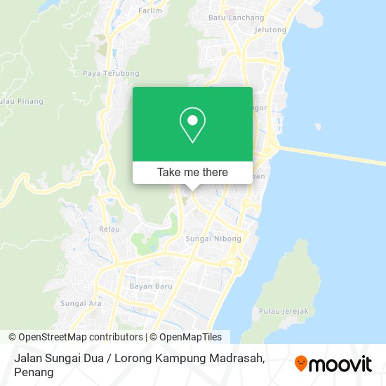 Jalan Sungai Dua / Lorong Kampung Madrasah map