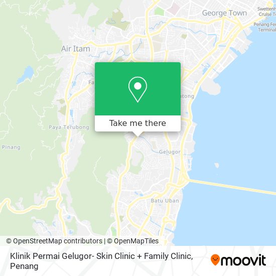 Klinik Permai Gelugor- Skin Clinic + Family Clinic map