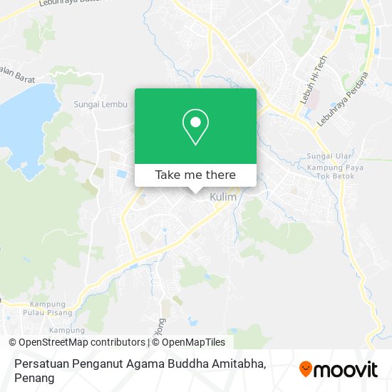 Peta Persatuan Penganut Agama Buddha Amitabha