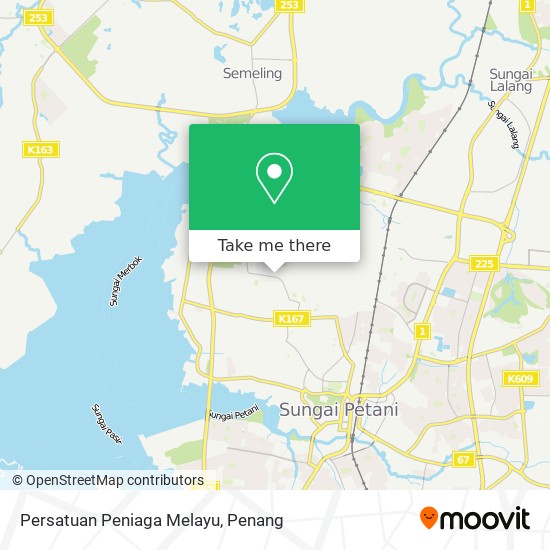 Peta Persatuan Peniaga Melayu