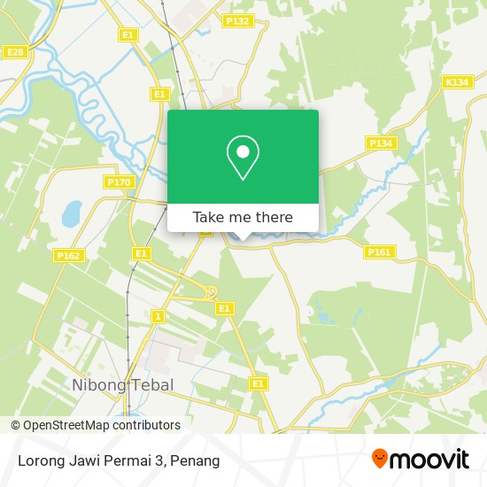 Lorong Jawi Permai 3 map