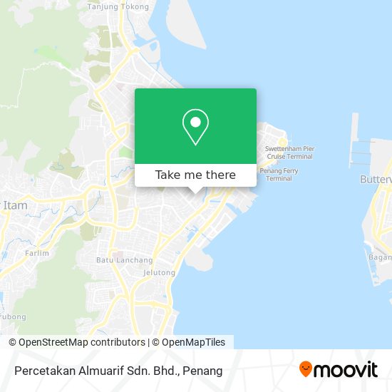 Percetakan Almuarif Sdn. Bhd. map