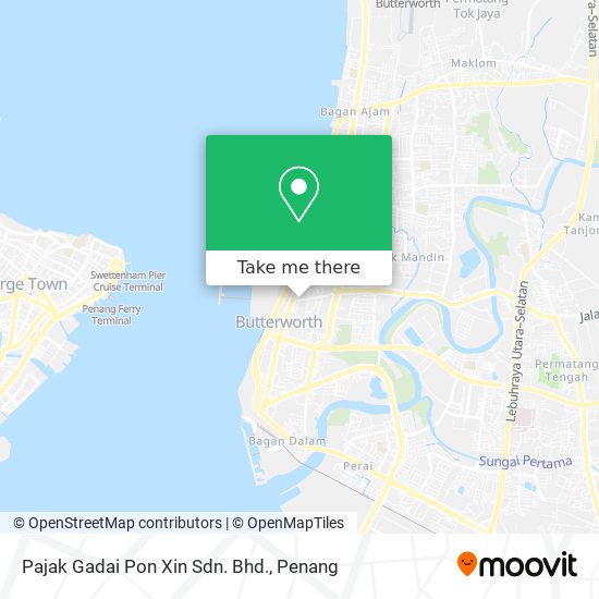 Pajak Gadai Pon Xin Sdn. Bhd. map