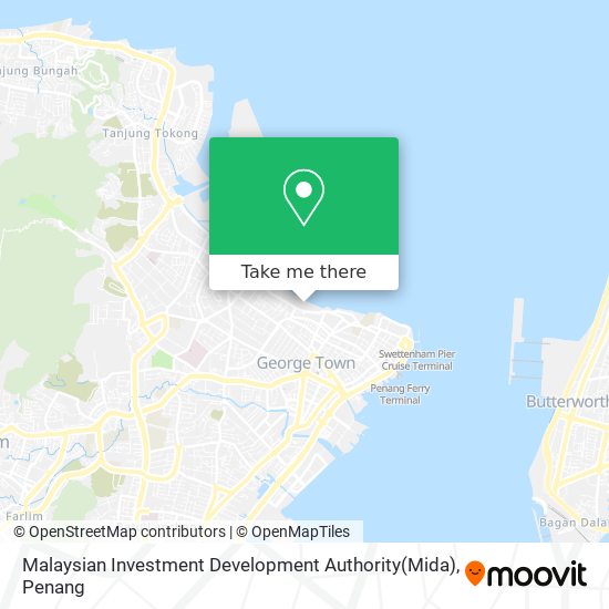 Peta Malaysian Investment Development Authority(Mida)
