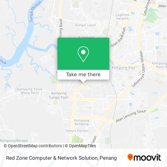 Red Zone Computer & Network Solution map