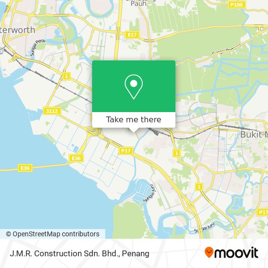 J.M.R. Construction Sdn. Bhd. map