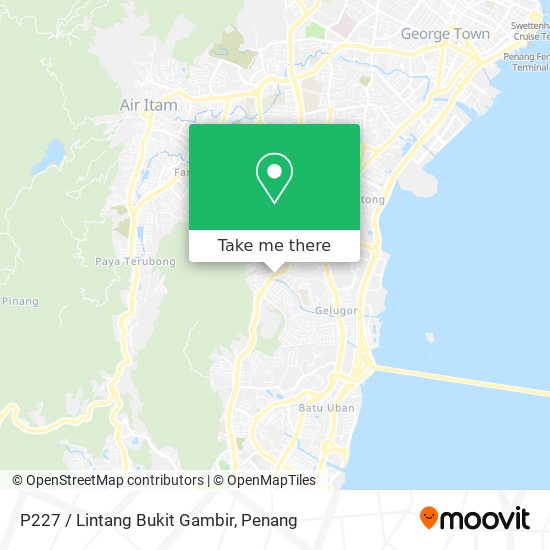 Peta P227 / Lintang Bukit Gambir